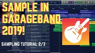 How to Sample in Garageband 2019 (2/3 Mac OSx) Free Sampler plugin