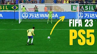 FIFA 23 Penalty Shootout | Argentina vs Brazil | FIFA World Cup Final PS5 Gameplay