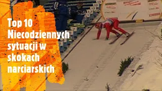 TOP 10 Niecodziennych sytuacji w skokach narciarskich