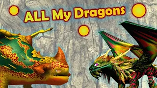 My Dragon Collection in School of Dragons - Part 2