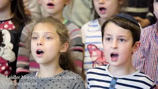 Hatikvah Sung by Lauder Students