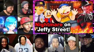 SML Movie: Nightmare On Jeffy Street! REACTION MASHUP