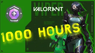 What 1000 Hours of VIPER Looks Like On Valorant