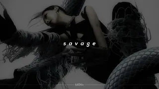 aespa - savage (sped up + reverb)