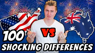 100 DIFFERENCES Between AMERICA and AUSTRALIA