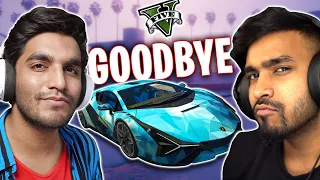 Saying Goodbye to Techno Gamerz Lamborghini Sian in GTA 5