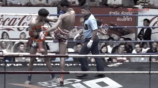 MUAY THAI FIGHT BREAKDOWN: Nasty Livershot Knee KO! | Evolve University