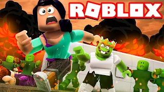 TRYING TO SURVIVE A ZOMBIE APOCALYPSE | Roblox - Field Trip Z