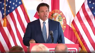 Live: Governor Ron DeSantis holds press conference in Cape Canaveral