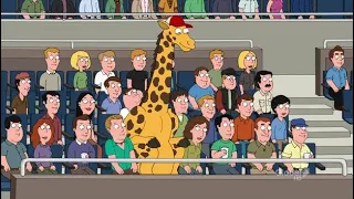 Family Guy - I got stuck behind that giraffe at the ballgame