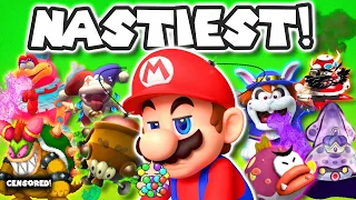 The NASTIEST Boss Battle In Every Mario Game EVER! [57 Games!]