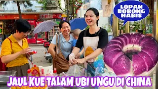 MENJUAL KUE TALAM UBI UNGU DAN KENTANG GORENG DI CHINA,JUALAN KESOREAN APAKAH LARIS MANIS?