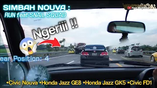 Honda Civic Nouva :JAZZ GE8 X CIVIC FD||VTEC KICKS IN YO!! | RUN feat SNAIL SQUAD