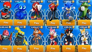 Sonic Dash 2 Sonic Boom - All Characters Unlocked Gameplay  Shadow,Sticks,Knuckles,Sonic,Amy,Vector,