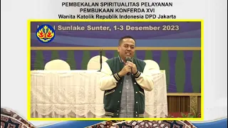 Pembekalan Spiritualitas oleh Rm. Yustinus Ardianto, Pr