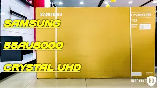 SAMSUNG 55AU8000 CRYSTAL UHD