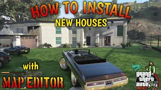 INSTALLING HOUSES W/ MAP EDITOR || 2021 || TUTURIAL