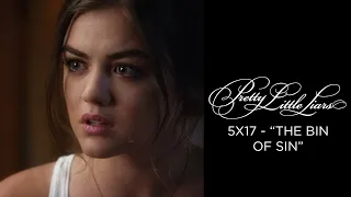 Pretty Little Liars - Aria & Ezra Break Up - "The Bin of Sin" (5x17)