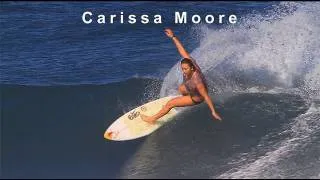 Carissa Moore surfing in Hawaii