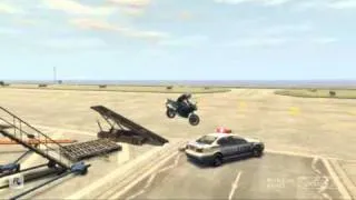 GTA IV crashs and stunts