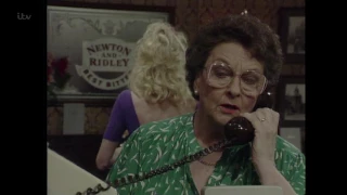 Coronation Street - Betty Gets an Urgent Phone call in the Rovers