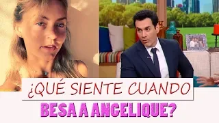 David Zepeda revela que siente cuando besa a Angelique Boyer frente a Rulli