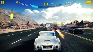 Asphalt 8: Morgan Aero GT, 24 Player race finished first!