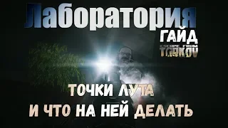 Лаборатория TerraGroup - Точки лута и тактики выживания. Гайд Escape from Tarkov