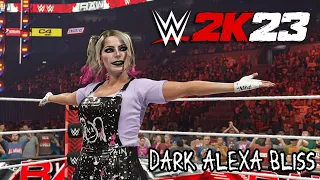 WWE 2K23 - Alexa Bliss Dark Entrance, Signature/Finisher & Victory (MyFaction Model Unlocked)