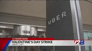 Rhode Island rideshare drivers to strike on Valentine's Day