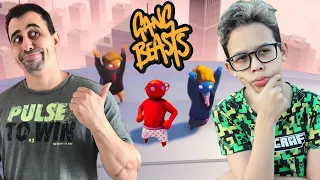 QUEM É MELHOR NO GANG BEASTS!