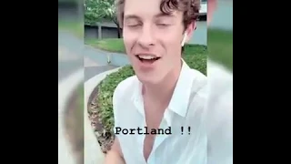 Shawn Mendes Instagram Stories 13/06/2019 #ShawnMendesTheTourPortland 2019