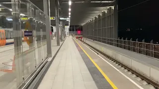 Barking Riverside Station - a night time walk around the NEW London Overground/Rail station