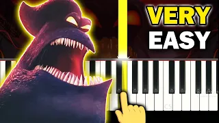 Hotel Transylvania - Kraken Song - VERY EASY Piano tutorial