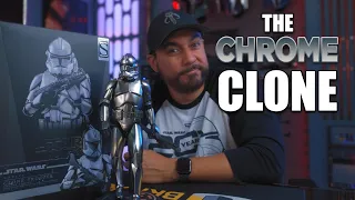 Hot Toys Star Wars Chrome Clone Trooper Unboxing!