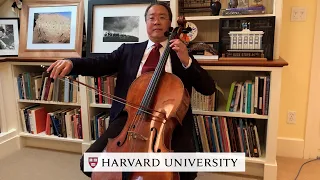 Yo-Yo Ma Performs for Harvard Class of 2020 Celebration