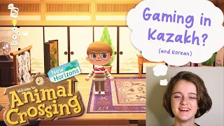 Introducing My Animal Crossing Island Using ONLY Kazakh