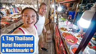 Ankunft in Thailand 😍 Roomtour Boutique Hotel & Streetfood Nachtmarkt Chiang Mai | Mamiseelen