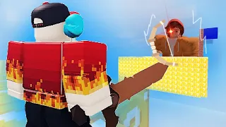 One on One Lucky Islands 😲 in Bedwars roblox