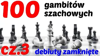 SZACHY 212# Gambity szachowe. Debiuty szachowe zamknięte Gambit hetmański, wołżański, budapeszteński
