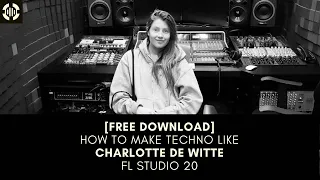 [FREE FLP] How To Make Techno like 'Charlotte De Witte' | FL STUDIO 20