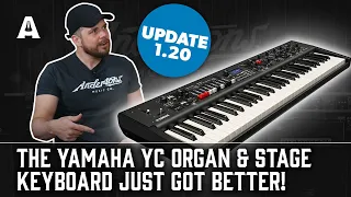 Yamaha YC 1.20 Firmware Update! - Yamaha's Organ & Stage Keyboard Just Got Better!