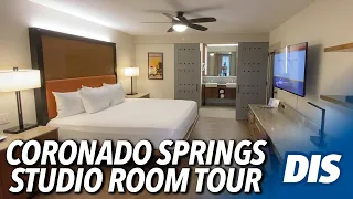 King Bed Studio Room Tour at Disney's Coronado Springs Resort