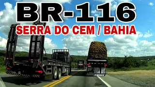 BR-116 na Bahia, descendo a Serra do Cem