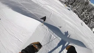 Skiing Big Sky, MT - March 2019