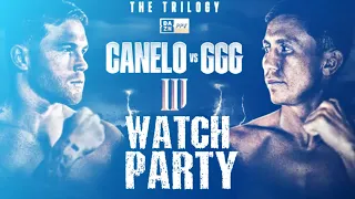 CANELO VS GOLOVKIN 3 LIVE WATCH-A-LONG