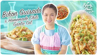 Bihon Guisado and Homemade Chili Garlic Oil | Judy Ann's Kitchen