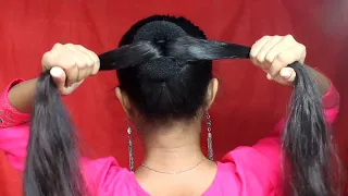 Latest Easy Juda Hairstyle For Wedding । Summer hairstyle