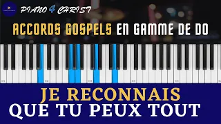 je reconnais que tu peux tout piano tuto