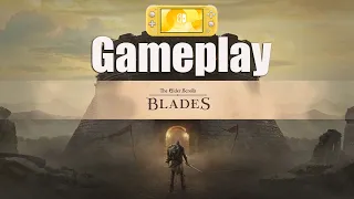 Nintendo Switch Lite | The Elder Scrolls: Blades | Gameplay